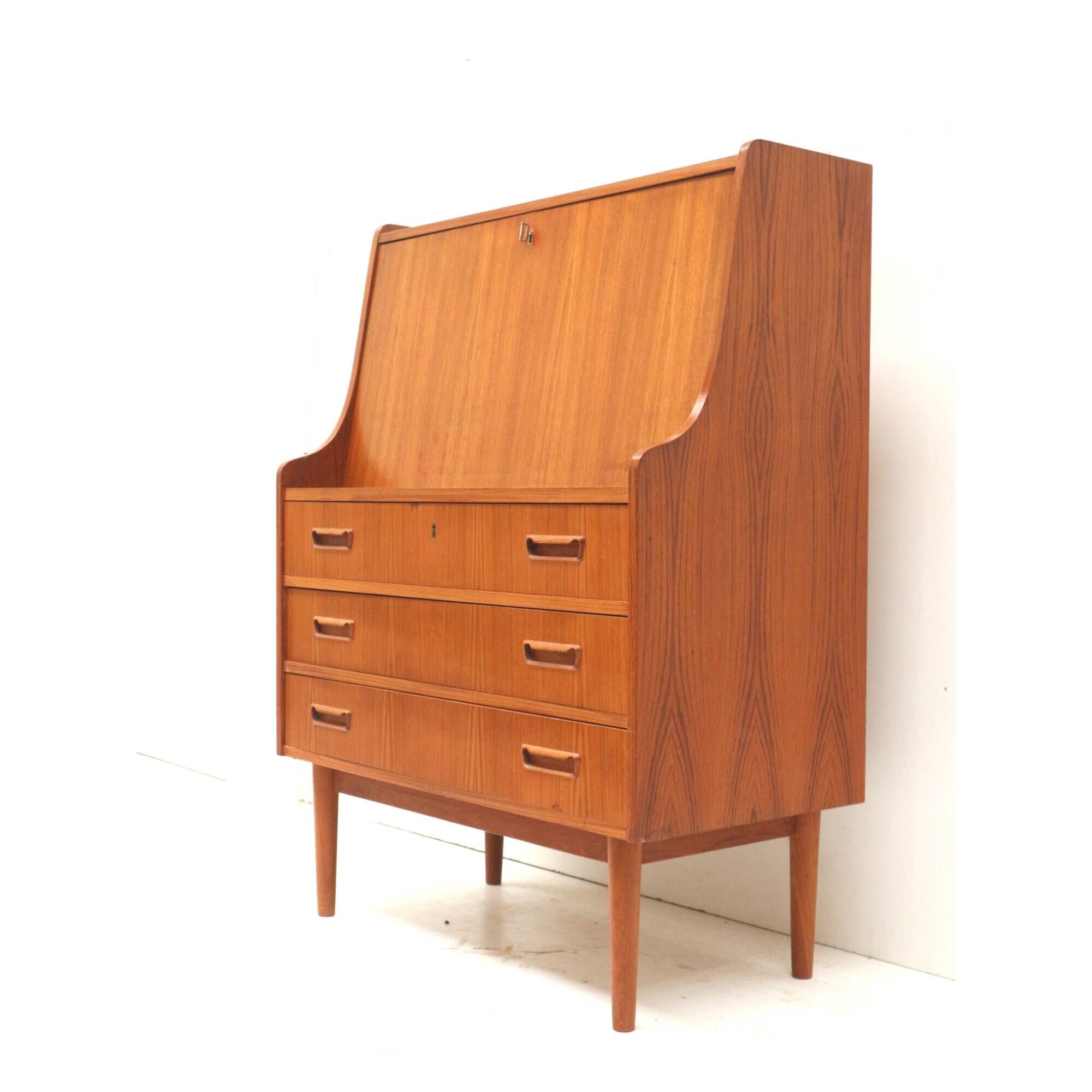 Vintage secretary designed by Gunnar Nielsen Tibergaard from the 1960s