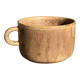 Tasse en grès émaillé brun H6,5 D10,5