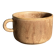 Tasse en grès émaillé brun H6,5 D10,5