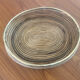 Rattan and Italian brass dish from the 70s