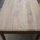 Table de ferme en noyer massif