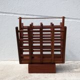 Vintage wood magazine holders