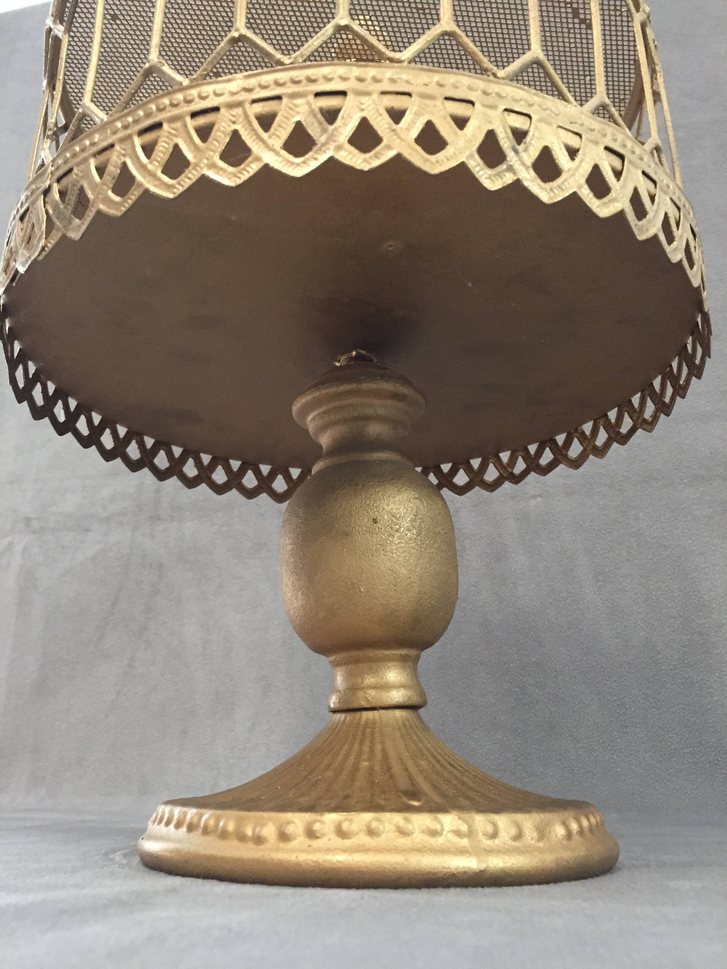 Servant Display Cake Stand Cake Sandwich Candy Bar Gold Metal