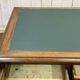 Late 19th century English mahogany desk with pedestals and leather top