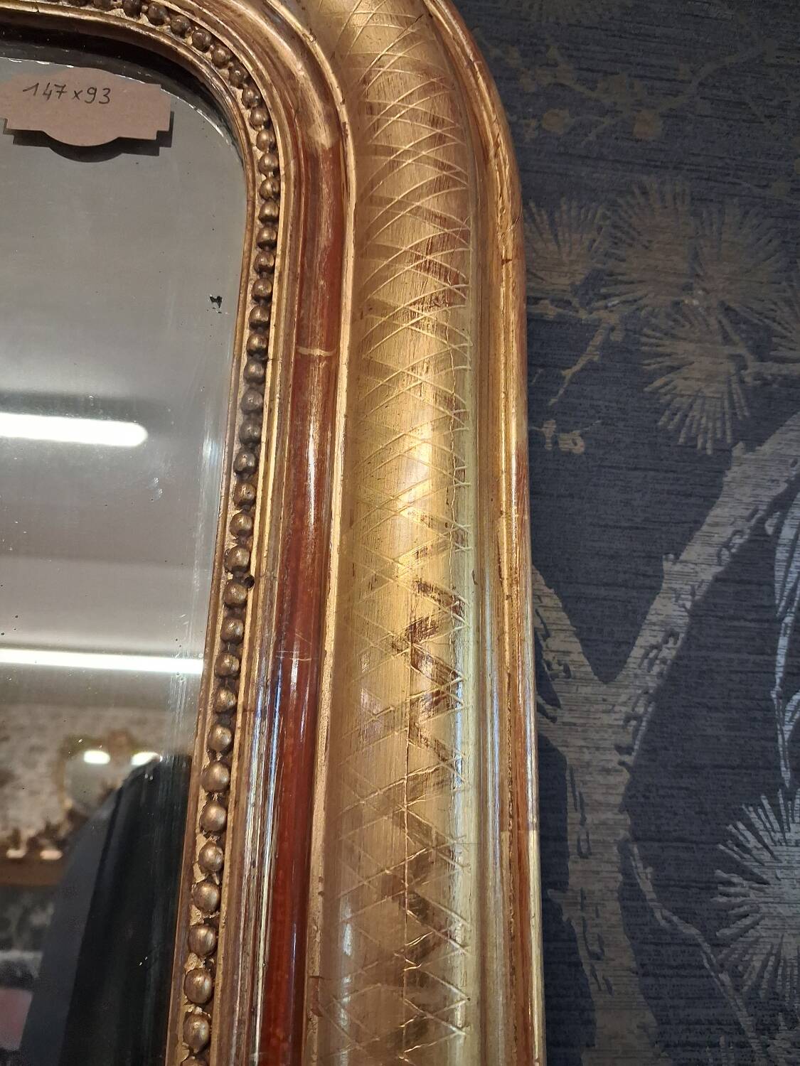 Louis Philippe period mirror 147x93