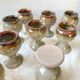 Vintage C. Dangon Salins coffee set from the 1950s