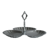 Metal servant with three compartments