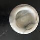 pair of marble candlesticks