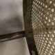 Chaise haute Thonet en bois courbé