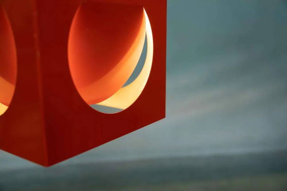 Suspension design Fins of the Space Age, Kubus Stockmann Orno from the 1960s