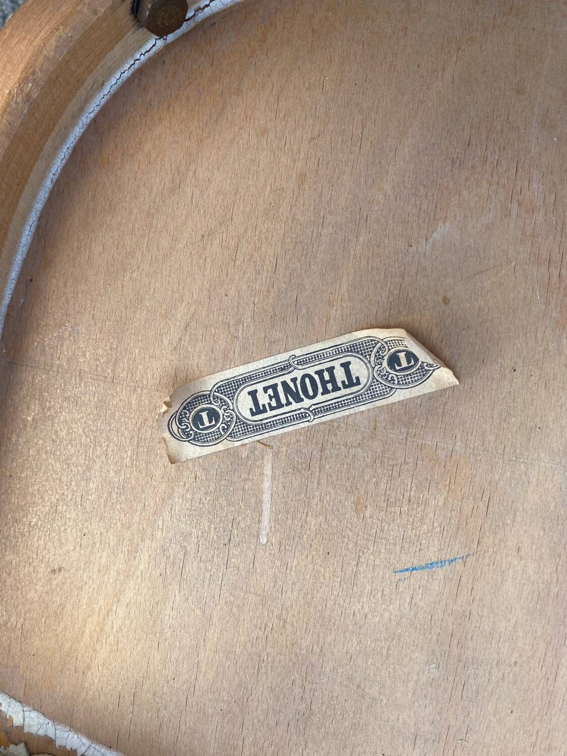 Duo of Thonet bistro chairs