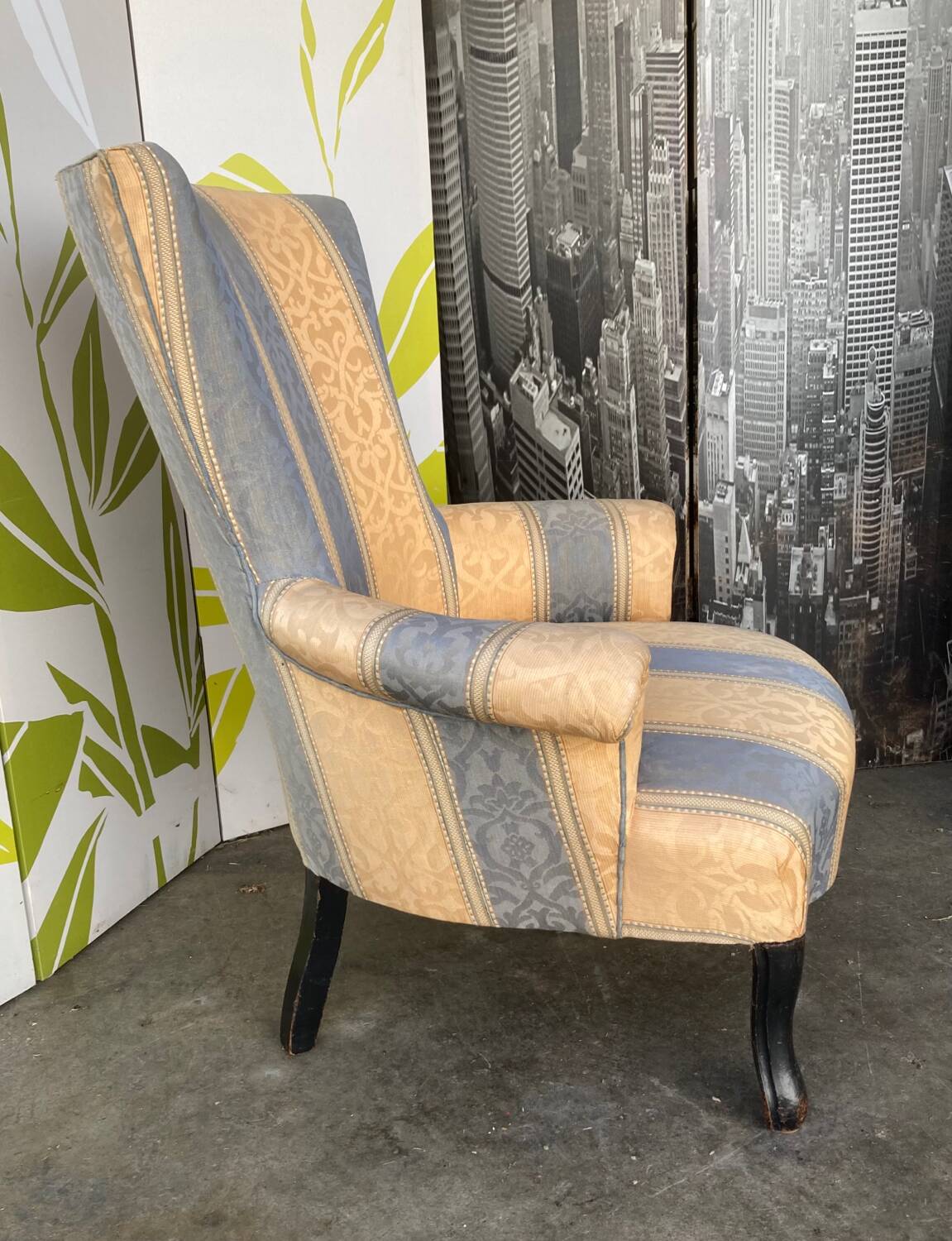 Napoleon III fireside chair, 19th century