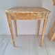 Bureau / Side table / Console in solid wood in Louis-Philippe style