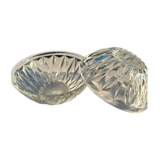 Set of 2 beveled ramekins