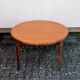 Table design scandinave en teck années 70