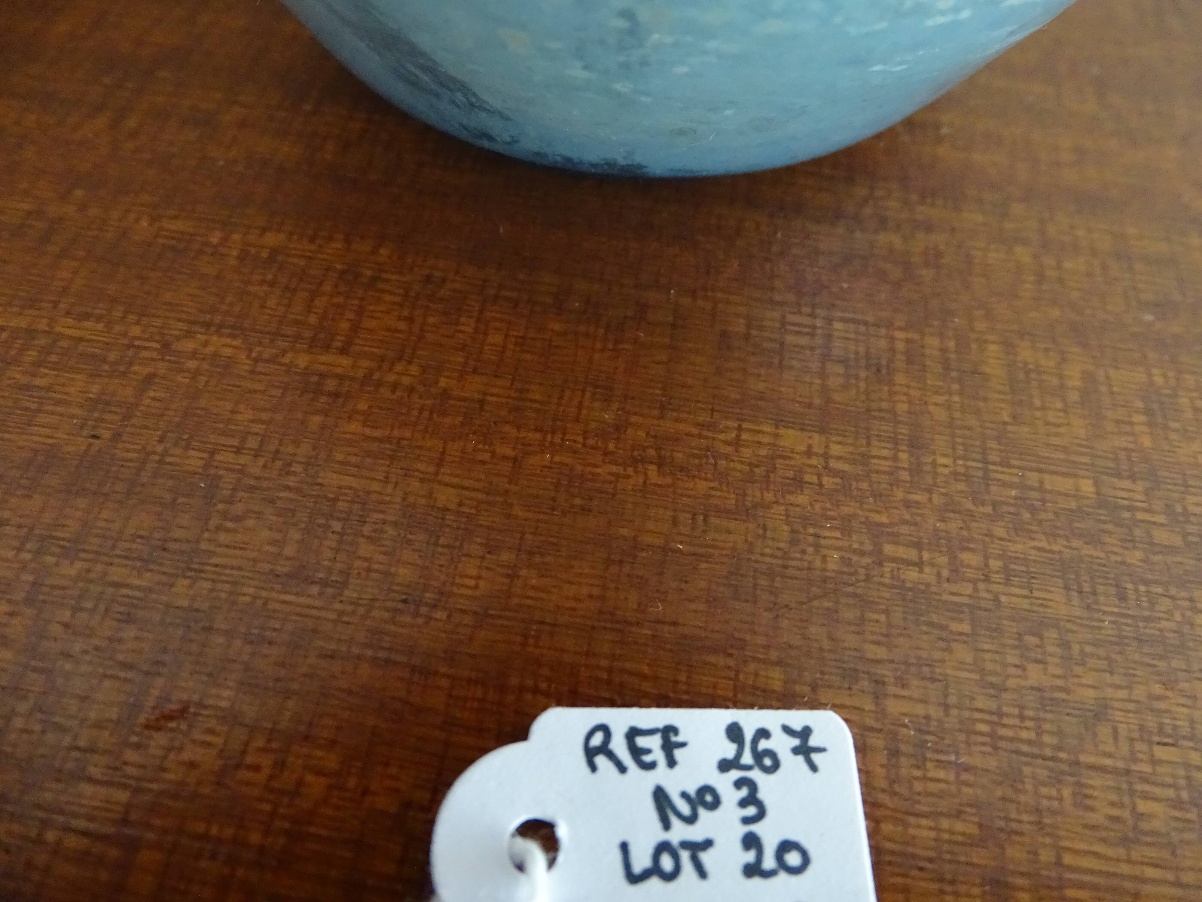 Vase with handle Scavo Seguso Vetri D'arte iridescent glass Murano 1950