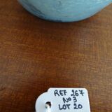 Vase à anse Scavo Seguso Vetri D'arte verre irisé Murano 1950