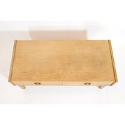 Small Scandinavian row in light wood from the 70s.