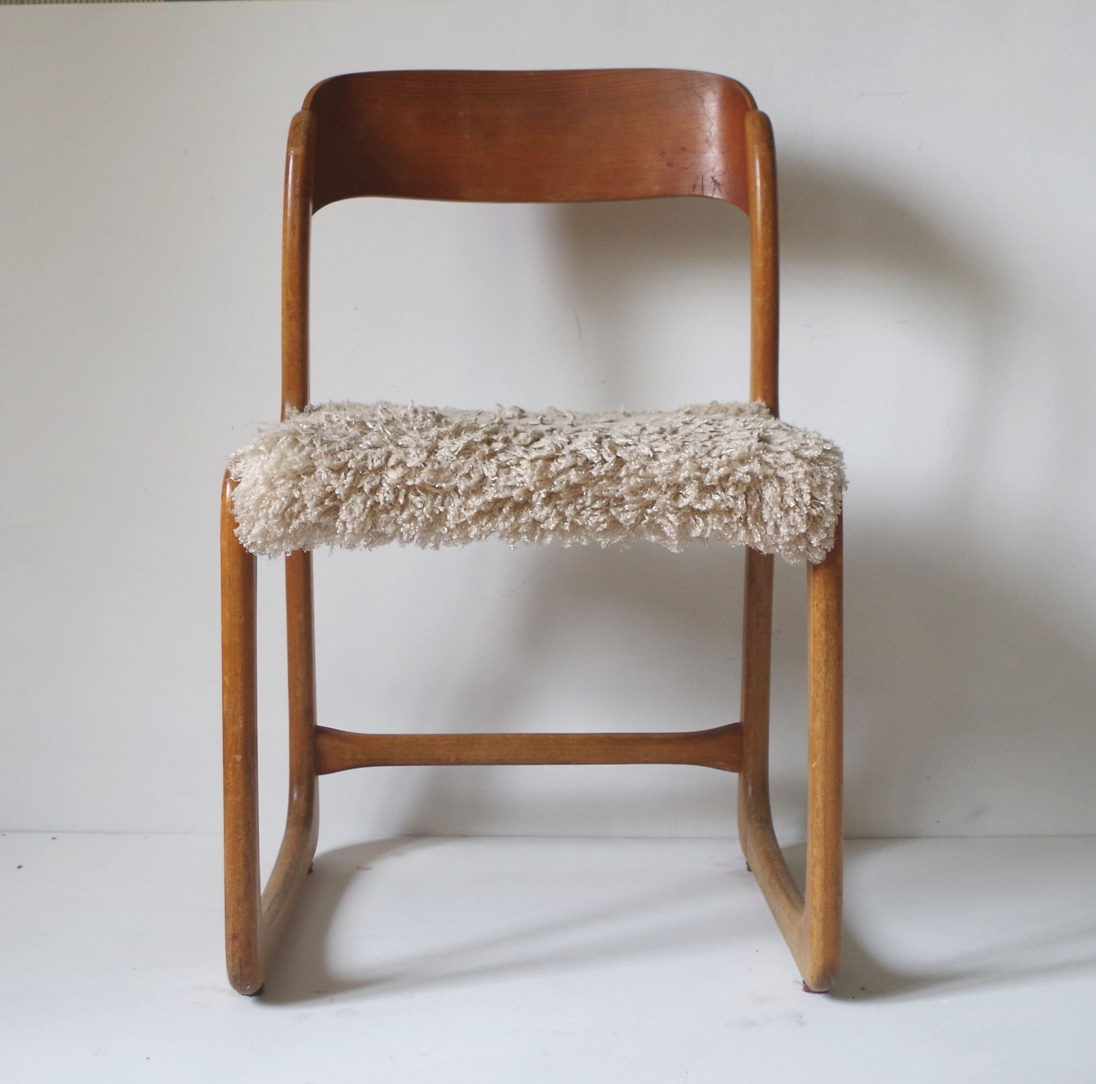 Baumann sled chairs, set of 5