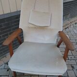 Fauteuil danois Modèle 230 par Kurt Olsen pour Slagelse Møbelværk, années 1950