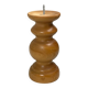 Wooden candle holder