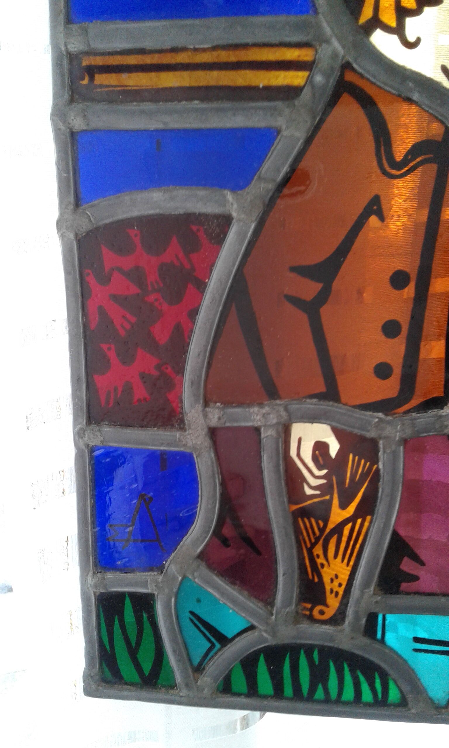 Stained glass windows to hang hunter