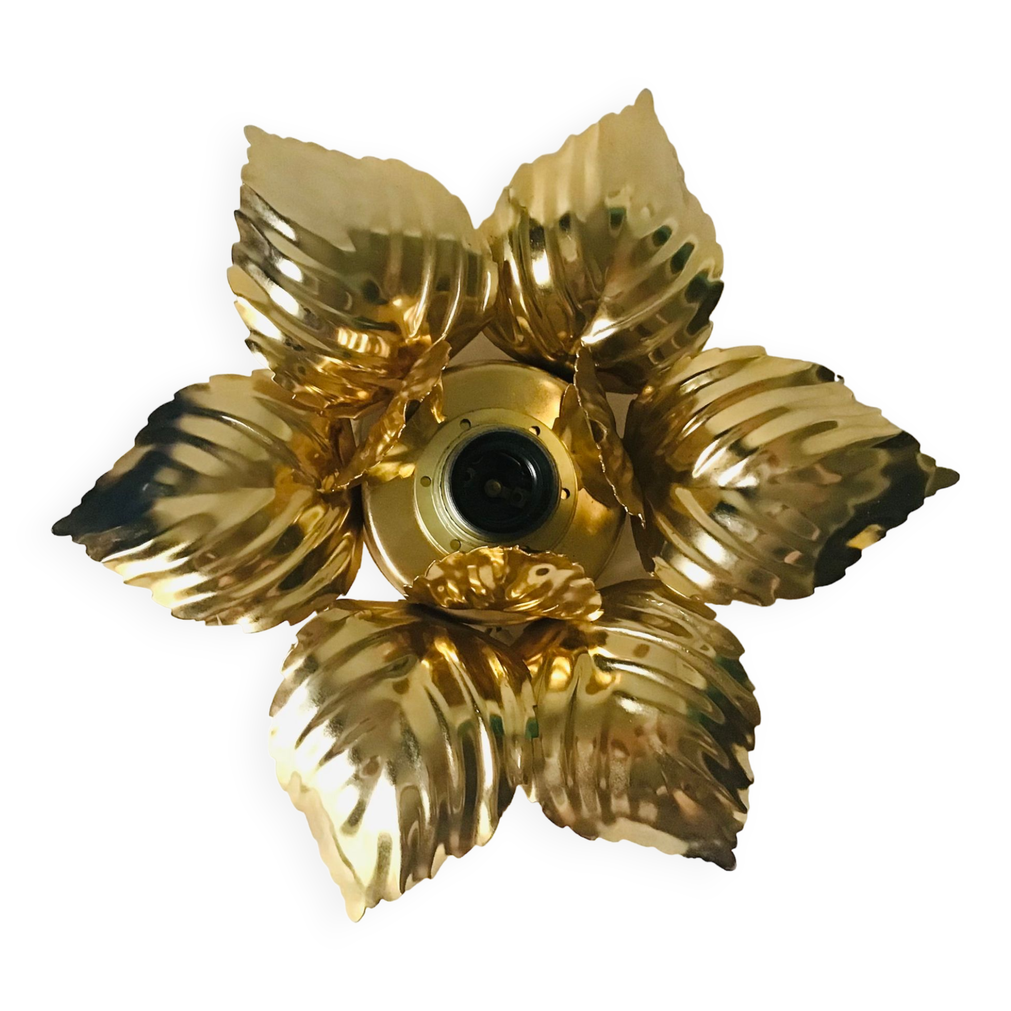 Masca Golden Flower Wall Lamp