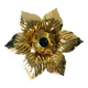 Applique fleur dorée Masca