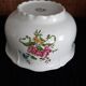 Ceramic salad bowl Old Saint-Amand – floral decoration – very good condition