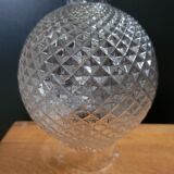 Globe en verre Lampe Petrole ancienne