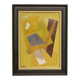 Geometric abstraction by Maurice Miot signed Melito.