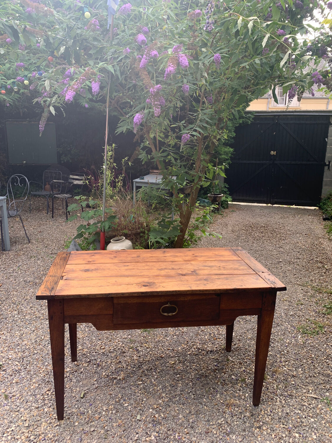 Old farmhouse table