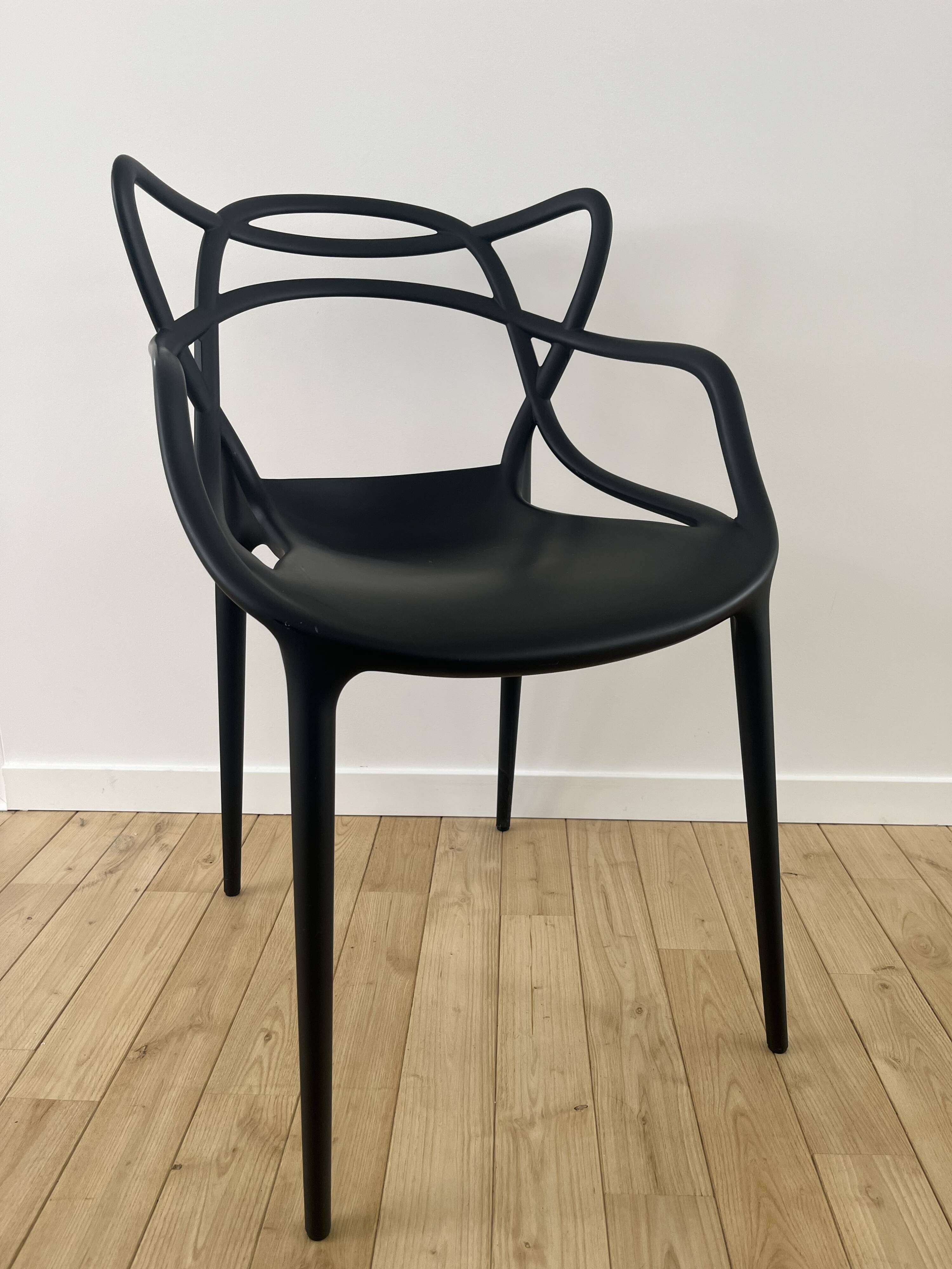 6 kartell masters chairs