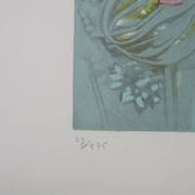 Michel Henry: Flowers in the Wind, original signed lithograph