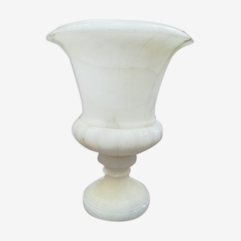 Medici lamp in alabaster