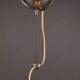 Vintage Stilnovo ceiling light in aluminium and plastic, 1960s.