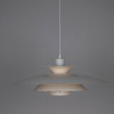 Danish vintage pendant lamp Donau by Kurt Wiborg, Jeka, 1980s