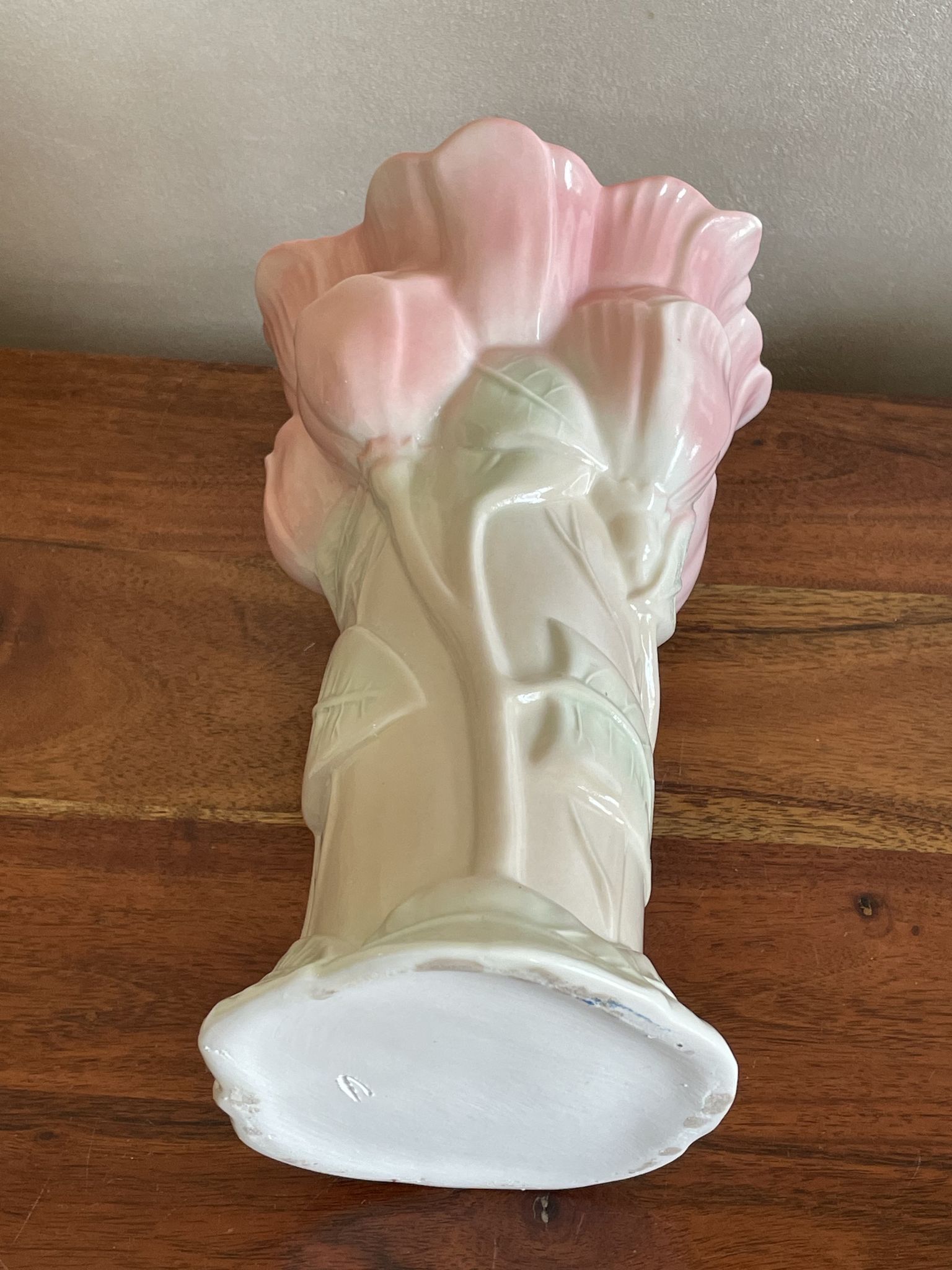 Vase box bouquet tulips molded pink
