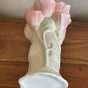 Vase box bouquet tulips molded pink