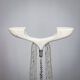 Abstract stone sculpture by Lode Tibos, Belgium, 2002