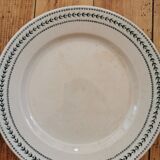 Plates in iron earth Gien