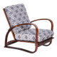 Art Deco Reclining Armchair attributed to Jindřich Halabala for Up Závody, 1920s