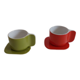 Sentou cup and saucer duo