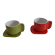 Duo de tasseset soucoupes Sentou