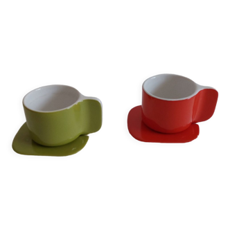 Sentou cup and saucer duo