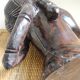 Paire de sculptures africaines années 50