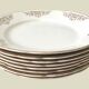 8 flat plates Villeroy and Boch 1950