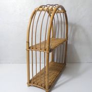 rattan shelf