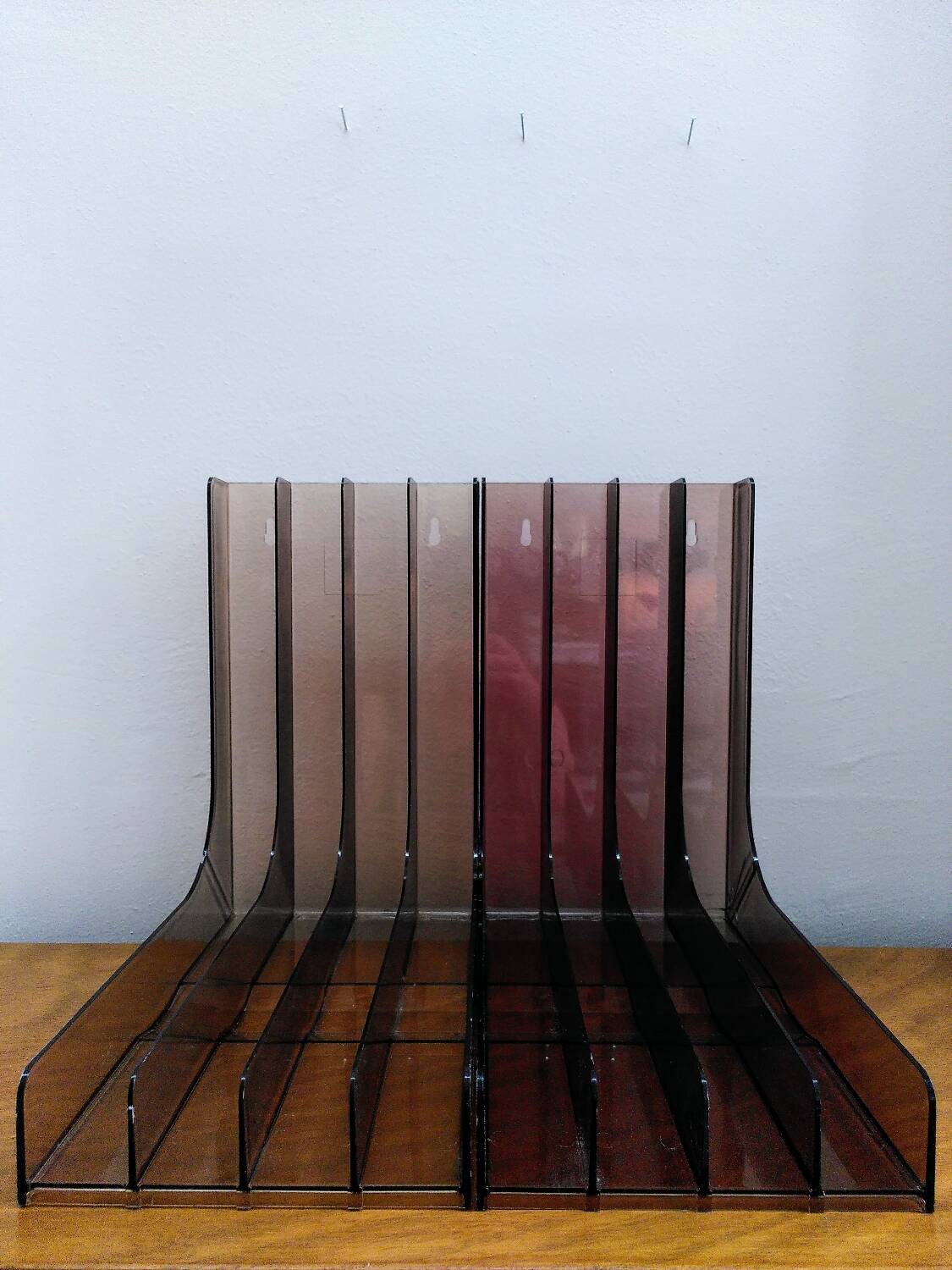 Smoked Plexi vinyl rack