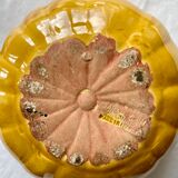 Yellow ceramic dish Vallauris